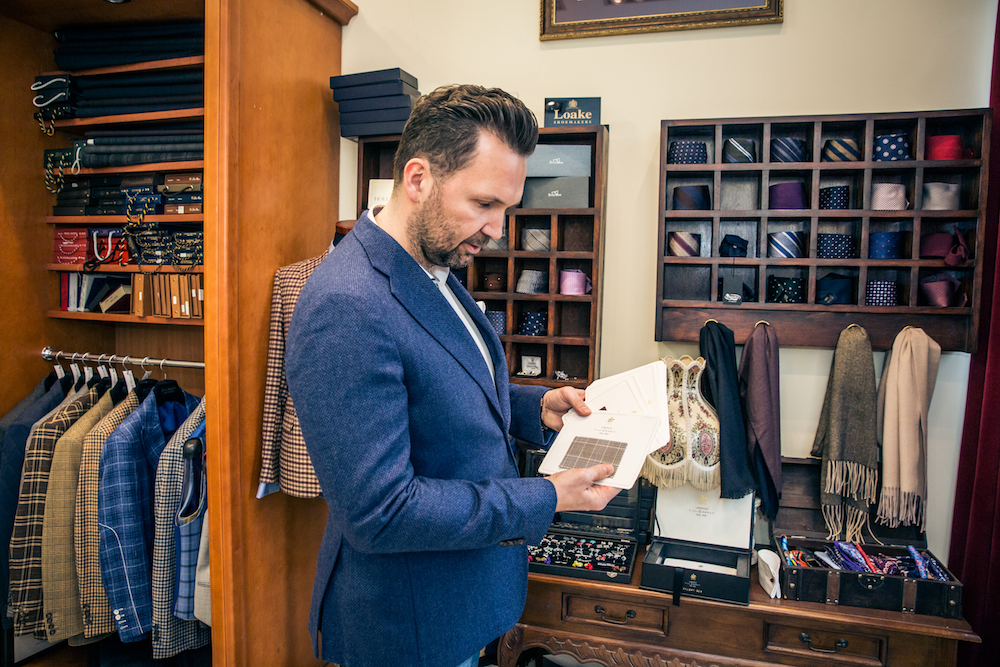 Bespoke tailoring in Atelier Zabłotny - Mr Luxury